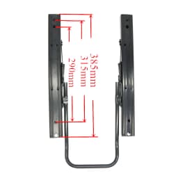 Car Engineering Car Seat Double Lock Slider 385mm Long 385mm RV Commercial Car Refires Pieces Fast & Free Shipping