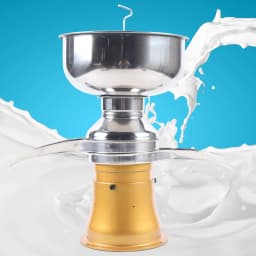 50L/H Electric Milk Cream Separator Commercial Stainless Steel Centrifugal Skimmer Household Butter Milk Skimming Machine