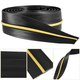 Car Threshold Strip Anti Scratch Door Sill Protector Rubber Strip Carbon Fiber Car Threshold Protection Bumper Film Sticker