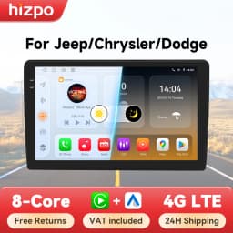 Hizpo 10.1" Android Car Radio For JEEP Compass Patriot Chrysler 300C Sebring Liberty Dodge Wrangler Multimedia Video Player Navi