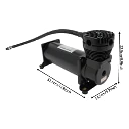 12V Portable Air Compressor Suspension Air Pump 200 PSI IAir Ride Suspension Compressor for Inflating Tire