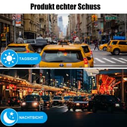 ESSGOO Night Vision Dash Cam 1080P Video Recorder Car Auto Vehicle DVR Camera Dash Cam G-Sensor Camera Car DVR 32G TF Card 170°