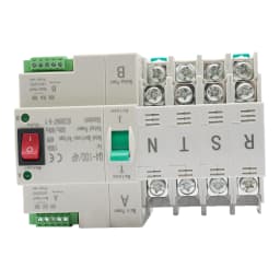 100A 4P Automatic Switch,Dual Power Mini Generator Automatic Transfer Switch Changeover Switch