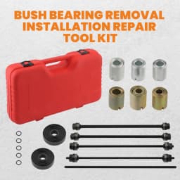 Universal 26 Pieces Pull Press Sleeve Kit Bearings Seal Removal Bushing Driver M10. M12. M14. M16. Bushing Disassembly Tool