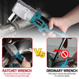 ONEVAN 2400W Brushless Electric Ratchet Wrench 1000NM Cordless Removal Screw Nut Car Repair Power Tool For Makita Battery Pin