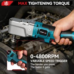 ONEVAN 2400W Brushless Electric Ratchet Wrench 1000NM Cordless Removal Screw Nut Car Repair Power Tool For Makita Battery Pin