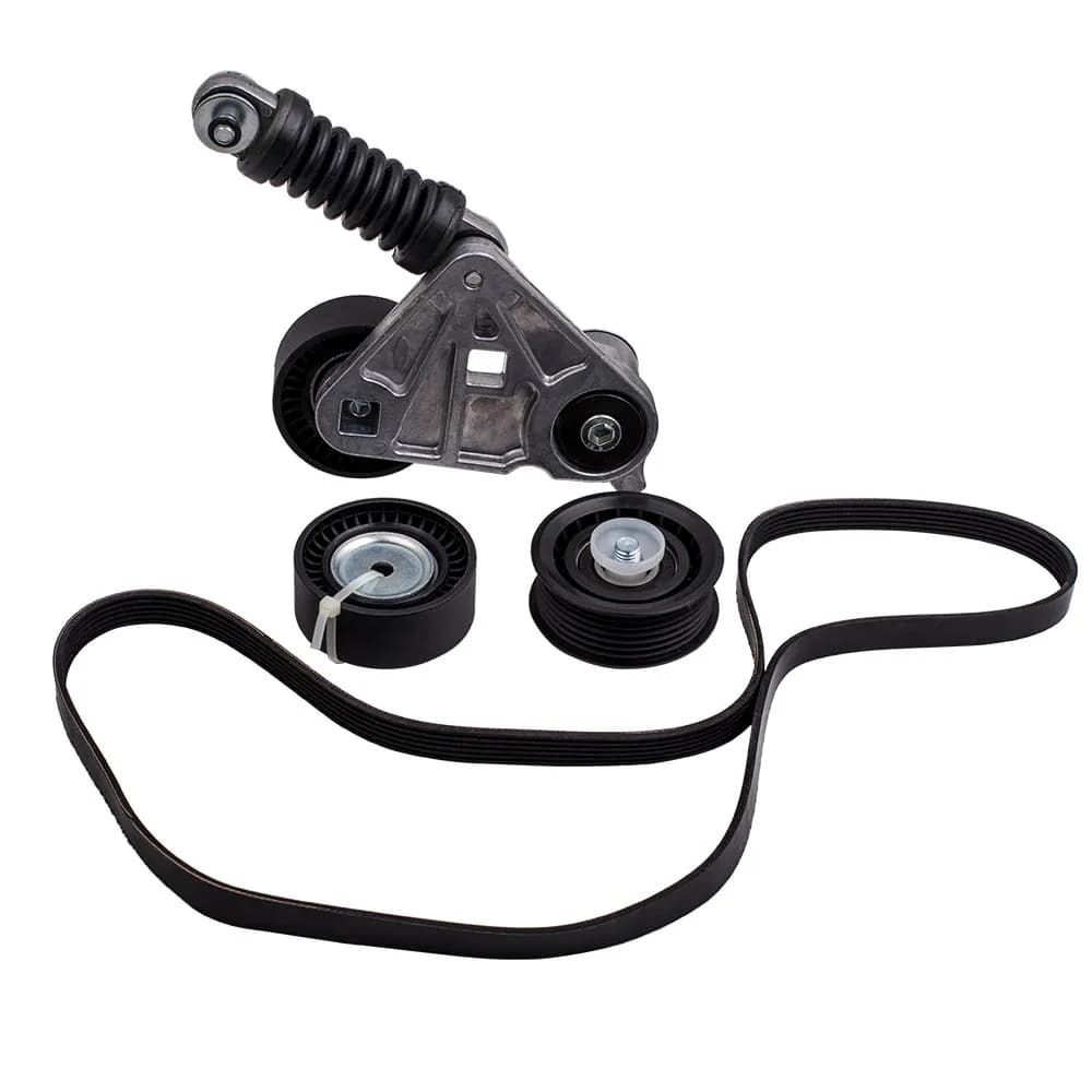 Generator Fan Belt Tensioner Kit Fit for Jaguar X-Type 2003 2004 2005 2006-2009 2.0 2.2 Diesel 1102827 1128896 1201178