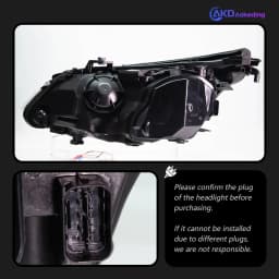AKD Car Styling Head Lamp for BMW 5 Series E60 Headlights 2003-2010 520i 530i Angel Eye LED Headlight DRL Hid Bi Xenon Auto Accessories
