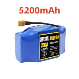 36V 4400mAh 10s2p Lithium Rechargeable Battery,True for Electric Self-balancing Scooter HoverBoard Unicycle, Exceptional Battery