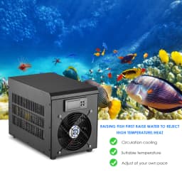 0-100℃ Aquarium Water Chiller 55L Fish Tank Cooler System Temperature Setting Device Constant For Fish Shrimp Breeding Tool