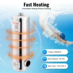 28kw/60kw Swimming Pool Heat Exchanger Stainless Steel Swimming Pool Heater For Simming Pools Spas Hot Tub Tray Heating