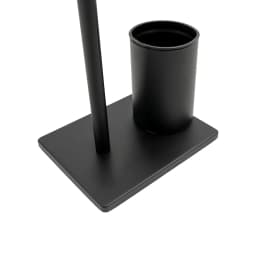 Toilet Brush Holder With Toilet Paper Holder Vertical Integrated Storage Rack Multifunctional Storage Shelf