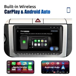 ESSGOO 9" Android 13 CarPlay Radio Car Stereo GPS Navigation WIFI RDS FM for VW Golf 5 6 Passat B6 B7 Polo Touran Tiguan Caddy