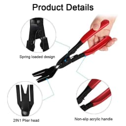 Hand Tool Set Pry Disassembly Kit Car Panel Removal Tool Clip Pliers Fastener Remover Auto Audio Repair Tool