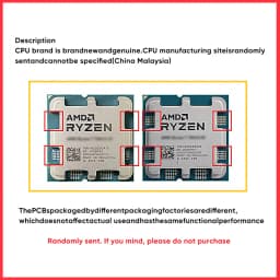 AMD Ryzen 7 9800X3D Processor 8-Core 16 Thread 104MB Game Cache Acceleration Frequency 9800X3D V-Cache Game Processor 5.2GHz CPU