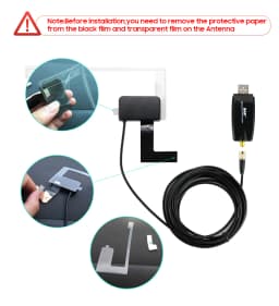 Hizpo Car Monitor DAB+BOX only fits for our store car Multimedia players which supports DAB+