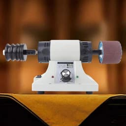 350W Leder Poliermaschine Lederprodukt Polieren Poliergerät 0-8000 U/min Einstellbar,Leather Polierer