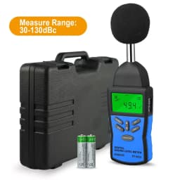 BTMETER BT-822A Sound level meter Decibel Noise level meter 30~130dB Environmental Quality Tester Tool Sensitively adjustable