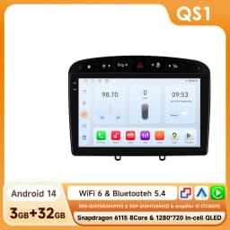 Hizpo Car Intelligent Systems For Peugeot 308 308SW 408 2012 - 2020 Raido CarPlay Android Auto No 2 din 2din DVD GPS Navigation
