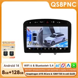 Hizpo Car Intelligent Systems For Peugeot 308 308SW 408 2012 - 2020 Raido CarPlay Android Auto No 2 din 2din DVD GPS Navigation