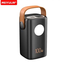 Large Capacity 60000mAh Power Bank For Laptop 100W Super Fast Charging Portable External Spare Battery For iPhone Xiaomi Outdoor
