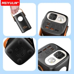 Large Capacity 60000mAh Power Bank For Laptop 100W Super Fast Charging Portable External Spare Battery For iPhone Xiaomi Outdoor