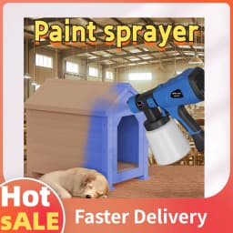 BRIEFNESS Paint Sprayer Fence Paint Sprayer for Fencing Decking with 3 Spray Patterns 1000ml Capacity for Home Use