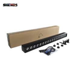 SHEHDS 1/2/4pcs LED 18x18W Wash Wall Floodlight DMX512 Flood Down Lighting for Dj Disco Wedding Christmas Lights Audience