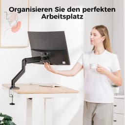 GTPLAYER Monitor Mount Mount Monitor Arm Monitor Holder For 13 To 32 Inch Screens Single Monitor Arm Stand Holds 2 ~ 10 kg