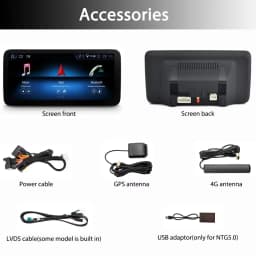 BONROAD Android Car Radio Multimedia CarPlay GPS Navigation For Mercedes Benz A Class W176 GLA CLA X156 C117 Touch Screen