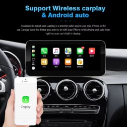 BONROAD Android Car Radio Multimedia CarPlay GPS Navigation For Mercedes Benz A Class W176 GLA CLA X156 C117 Touch Screen