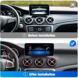 BONROAD Android Car Radio Multimedia CarPlay GPS Navigation For Mercedes Benz A Class W176 GLA CLA X156 C117 Touch Screen