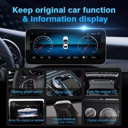 BONROAD Android Car Radio Multimedia CarPlay GPS Navigation For Mercedes Benz A Class W176 GLA CLA X156 C117 Touch Screen