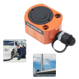 20T Hydraulic Cylinder Jack Ram Multi-Acting Low Profile Lifting for Car Machinery Shipbuilding