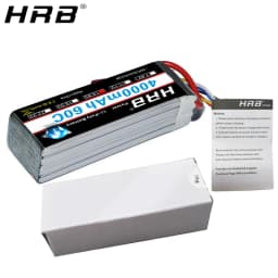 HRB 14.8V 4000mah Lipo Battery 4S XT60 T Deans XT90 EC5 For Hexacopter Quadcopter FPV Airplanes Car Racing Boat RC Parts 60C