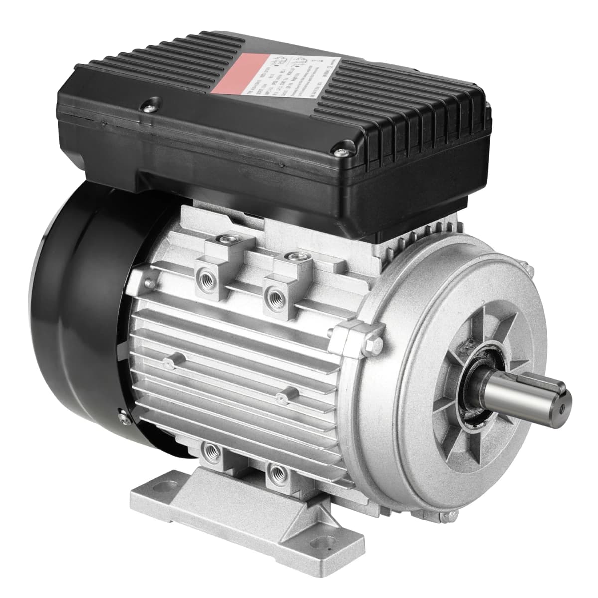 SucceBuy 0.55KW Electric Motor AC Air Compressor Motor Single Phase 19mm Keyed Shaft CW/CCW Rotation for Agricultural Machinery