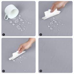 Round Tablecloth 70 Inch Waterproof Table Cloth for Dining Room Grey