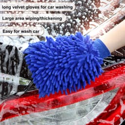 Handheld Pressure Washer Portable Powerful 21V Car Wash Gun 2pcs Rechargeable Battery for Home Floor Cleaning Watering w/ Gloves