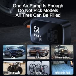 Portable Car Air Pump Wireless Intelligent Digital Display Tire Gases Machines Car Air Compressor Electric Tire Inflator Pump