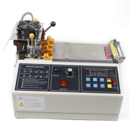 280W Hot and Cold Tape Cutting Machine Digital Belt Cutter Cutting Width 110mm For Leather Plastic Nylon Webbing 110V /220V