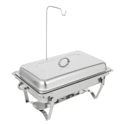 2/3 Food Trays Stainless Steel Chafing Dish With Lid Buffet Server Food Warmer