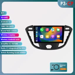 9" Hizpo Wirless CarPlay Android Auto Car Radio for Ford Transit Tourneo Custom 2013 - 2021 Multimedia Navi GPS BT 4G RDS DSP