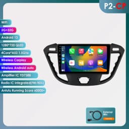 9" Hizpo Wirless CarPlay Android Auto Car Radio for Ford Transit Tourneo Custom 2013 - 2021 Multimedia Navi GPS BT 4G RDS DSP
