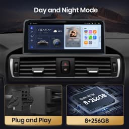Junsun Wireless CarPlay Andorid Auto Car Radio For BMW Series 1 2 3 4 F20 F21 F22 F30 F31 F32 F33 F34 F36 GPS 4G WiFi Multimedia