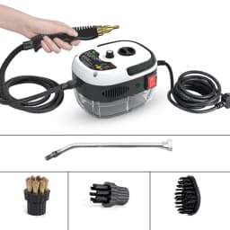2500W Portable Steam lever handhad Steam lever High Temperature Pressure Pressure coating Machine With Brush Steam Vacuum