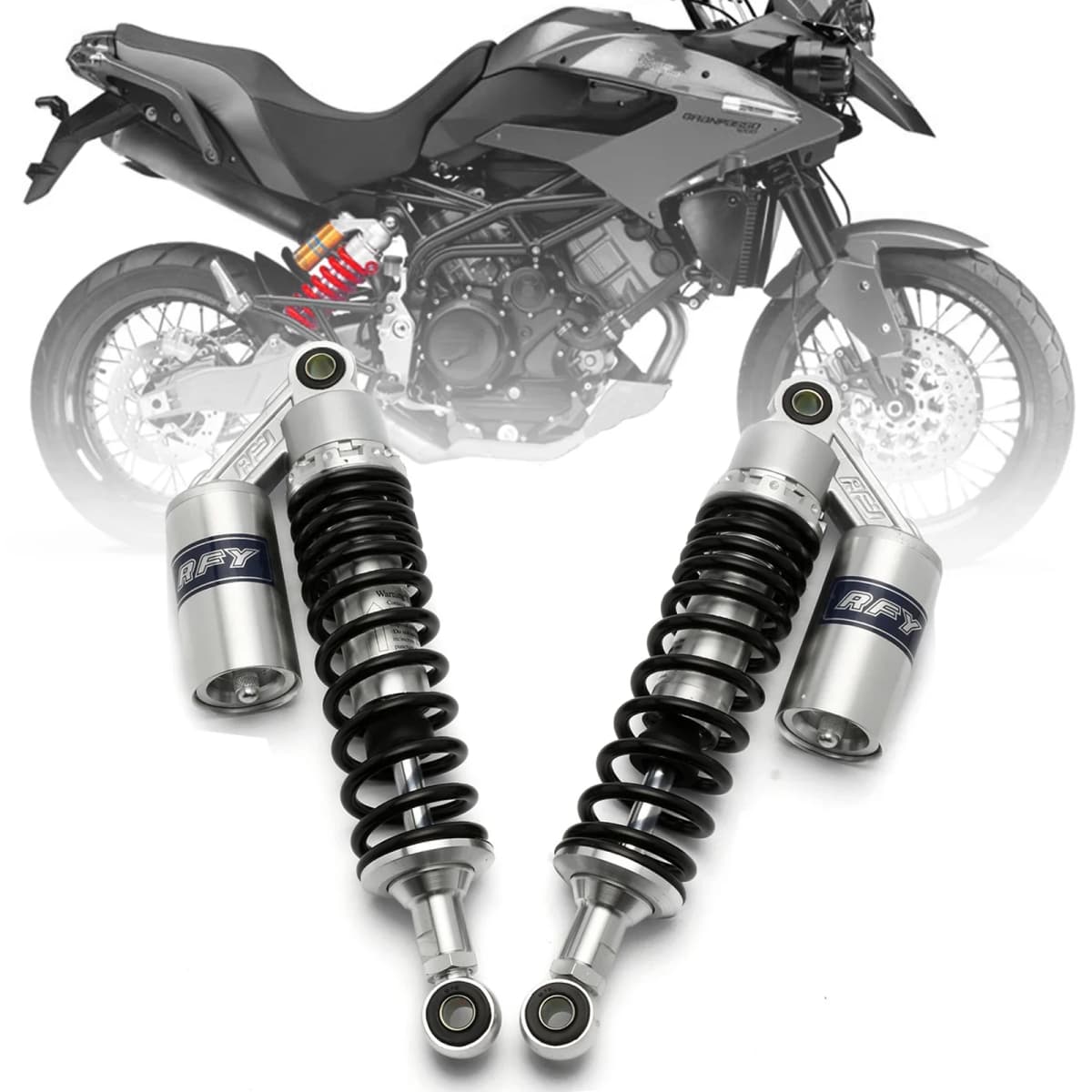 Motorcycle Shock Absorber 320mm Air Protection Falling Spring Suspension Motor Dirt Bike Scooter Quad ATV VVT Shocks Absorbers