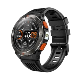 GPS Smartwatch for Men/ Women, 1.43'' Fitness Tracker with Geomagnetism/ Air pressure/ Music Plays/ Wireless Call/ Flashlight