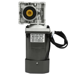 120W 80K High Torque Worm Gear Speed Reducer RV30 Electric Gear Motor with Speed Controller 1350RPM AC 220V