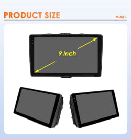 9" Hizpo 2Din CarPlay Android Auto Car Radio for Alfa Romeo Giulietta 2015 -2018 Snapdragon 6115 RDS DSP 4G BT GPS Navi 360°CAM