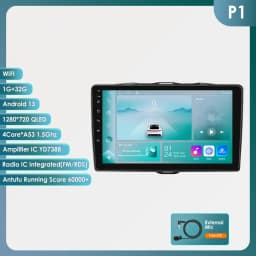 9" Hizpo 2Din CarPlay Android Auto Car Radio for Alfa Romeo Giulietta 2015 -2018 Snapdragon 6115 RDS DSP 4G BT GPS Navi 360°CAM